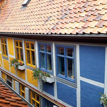 Fachwerkhotel - Ferienhaeuser Vorhof Zur Hoelle クヴェードリンブルク エクステリア 写真