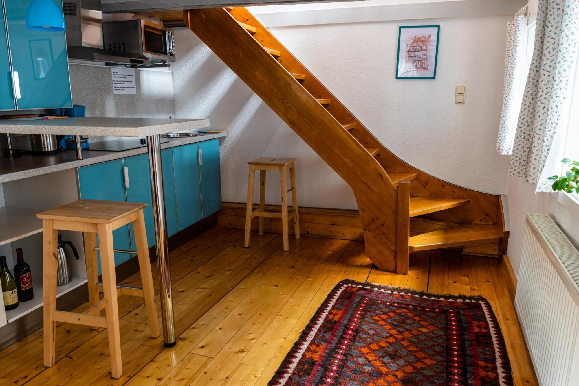 Fachwerkhotel - Ferienhaeuser Vorhof Zur Hoelle クヴェードリンブルク エクステリア 写真